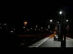 Eine Class 66 der HGK durchfhrt am 04.November 2011 mit einem Kesselzug den Bahnhof Kronach Richtung Lichtenfels.