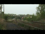 294 895-8 fhrt durch den Haltepunkt Leipzig Knautnaundorf (29.04.2010) und noch mal kurz vor Grodalzig 294 645-7 (28.04.2010) in Richtung Zeitz 