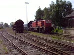 294 745 mit der Nachmittagsbergabe nachdem sie den Tads Wagen in Gleis abgestellt hat macht sie sich nun auf den Weg, die Tanoos Wagen zur Firma AKW zu bringen.