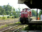 294 745 fhrt LZ Richtung Schnaittenbach aus dem bahnhof Hirschau aus.