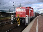 284 860-2 frisch Hauptuntersucht mit einer g von Bbf bei der Ausfahrt aus Dortmund Hbf.(03.07.07)