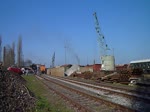 105 992 zu sehen beim Bw Fest in Staßfurt am 29.03.14.