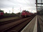 BR362 853-4 beim Rangieren im Rostocker Hbf.Aufgenmommen am 14.02.08
