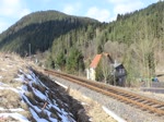 Am 04.03.18 ging es nochmal zum Ferkel. 772 141 ist hier zu sehen als RB 29884 in Obstfelderschmiede. 