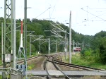 Einfahrt BR 628/928 650 -DB AG- als RE 5308 in den Bahnhof Blankenberg 08.08.2009