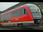 642 180 hatte sich am 23.07.2010 auch auf die KBS 610 verirrt und fuhr in Richtung Norden.