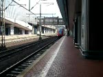 Ein VT 646 aus Korbach Sd wird aus dem Bahnhof Kassel-Wilhelmshhe rausrangiert.