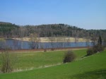 Ein 650er der ODEG überführte am 14.04.15 zwei Triebwagen der České dráhy nach Neumark/Sachs.