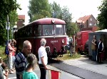 VT 98 beim WadJ in Wilhelmshaven als Pendelverkehr am Haltepunkt Jadeallee.04-07-2009 