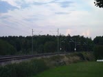 Am 30.08.13 wurde das Ferkel (171 056-5) wieder von Adorf nach Mhltroff berfhrt. Hier bei schneller Fahrt in Oberjssnitz/V.