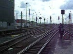 Der VT08 bei der Einfahrt in den Farankfurter HBF.
