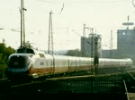 Ausfahrt des 601 als IC (Anfang der 1970er Jahre nur 1.