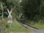 Der Hmmlinger Schienenbus zum Wochenende an der Jade auf dem Weg von Wilhelmshaven nach Sande(Sdgleis) 01/07/2012