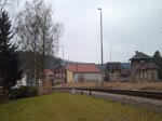 772 140 war am 22.03.15 wieder im Plandienst zwischen Rottenbach und Katzhütte eingesetzt. Hier zu sehen in Rottenbach.