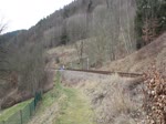 Da sich der 641 020 bei der HU befindet, fährt 772 140 zur Zeit zwischen Rottenbach und Katzhütte im Planverkehr.
