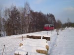 Am 26.01.13 war die Wiesentatalbahn 171 056-5 unterwegs. Hier bei der Einfahrt in Schleiz.