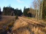 Am 30.12.13 gab es eine Abschlussfahrt mit 171 056 zwischen Schönberg/v. und Schleiz West. Hier zu sehen bei der Einfahrt in Schönberg/V.