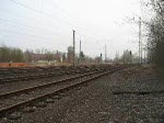 ... und nochmal die E18 047 auf der Rckfahrt nach Gttingen bei Eschwege West am Abend des 04.04.2009. So neigt sich die Fahrt der alten Dame dem Ende, nur der Eschweger Wassertum im Hintergrund ist ein noch lterer Zeitzeuge. Und wieder einen lieben Gru an den Tf ;).