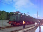 Der Pendelzug vom SFW Delitzsch zum Bahnhof Delitzsch unterer Bh.