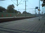 Durchfahrt IC, mit Steuerwagen und einer 101, am 10.10.09 in Lehrte.