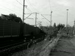Scharzweivideo von einer IC-Durchfahrt in Lehrte am 19.10.2009.