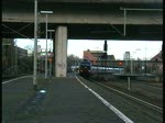 101 091-7 zog den IC nach Konstanz aus dem Bahnhof Hamburg-Harburg. Gesehen am 12.12.