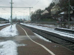 Eine 101 durchfhrt am 22. Dezember 2009 mit einem Ersatz-InterCity Kronach.
