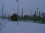 Durchfahrt IC in Lehrte am 10.01.10. mit BR 101