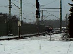 Durchfahrt IC in Lehrte, am 18.1.2010, mit BR 101