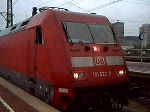 101 022-2 verlsst den Dortmunder HBF mit dem NZ301+CNL313