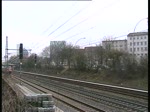 Ein Intercity fr am 27.3 durch Hamburg-Dammtor gezogen von einer 101.