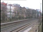 Eine 101 zog einen Intercity von Frankfurt/Main kommend nach Hamburg-Altona durch Hamburg-Dammtor.