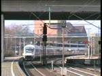 Ausfahrt eines Intercity von Gleis 5 in Hamburg-Harburg am 27.3.