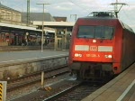 IC 328 bei der Ausfahrt aus dem Nrnberger Hbf in Richtung Dortmund. (Nrnberg,10.01.07)