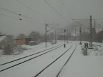 Am 24.12.2010 durchfhrt 101 136 Herrenberg in Richtung Sden mit einem EuroCity.