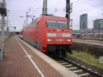 101 089-1 velsst den Dortmunder Hbf mit NZ301 nach Milano Centrale und CNL313 nach Wien Westbahnhof am Hacken.(25.05.07)