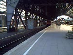 BR 101 040 verlsst mit dem IC 434 den Klner Hbf