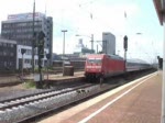 Gemeinsam verlassen IC 1943 von Kln nach Leipzig und IC 1949 von Kln nach Berlin Sdkreuz den Dortmunder Hauptbahnhof.