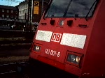 hier ist 101 001-6 mit IC Westerland->Stuttgard in Mnster unterwegs