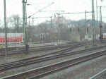 Eine BR 101 mit IC bei der Einfahrt in den Bahnhof Fulda