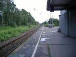 Ein IC durchfhrt den Bf Lnen.(03.07.07)