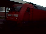 Hier fhrt gerade aus Dortmund HBF am Gleis 10 101 126 mit der EX Metropolitan Garnitur