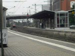 101 058 - 6 fhrt hier mit IC Garnitur durch den Bahnhof Peine in Richtung Hannover aufgenommen am 02.08.2009