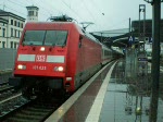 IC 79680 nach Frankfurt verlässt am 17.04.09 Erfurt Hbf.Videolänge 0:45min