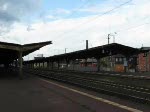 Ein- und Ausfahrt des IC 2151, Dsseldorf - Berlin Gesundbrunnen, in Bebra. Zuglok ist 101 141-0. 11.07.2009.