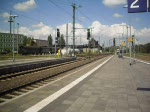 101 102 mit IC 2213 bei der einfahrt in Schwerin HBf am 5.8.09