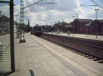 101 101 am IC 2376 bei der ausfahrt aus Schwerin Hbf am 5.8.09