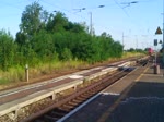 101 072-7 mit CNL 457 von Amsterdam und Kopenhagen nach Prag   vereint mit EC 171 von Berlin nach Budapest Keleti pu in Groenhain   Richtung Dresden Hbf.