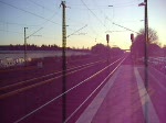 Ein IC mit BR101 fhrt mit 200Kmh durch Scheeel