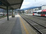 Eine 101 fhrt mit IC 82  Paganini  von Verona nach Mnchen in den Innsbrucker Hbf ein.